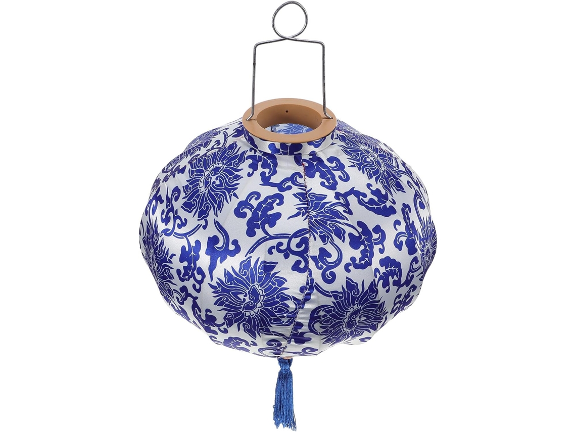 Farol Colgante Decorativo De Satén Impermeable Para El Festival De Primavera