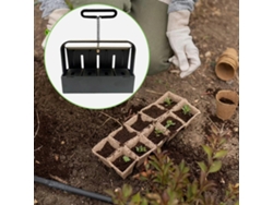 Soil Handheld 2 Inch Manual Convenient Soil Block Machine For Outdoor Vegetable Fruits Greenhouse Seedling Terraces Potting Soil
