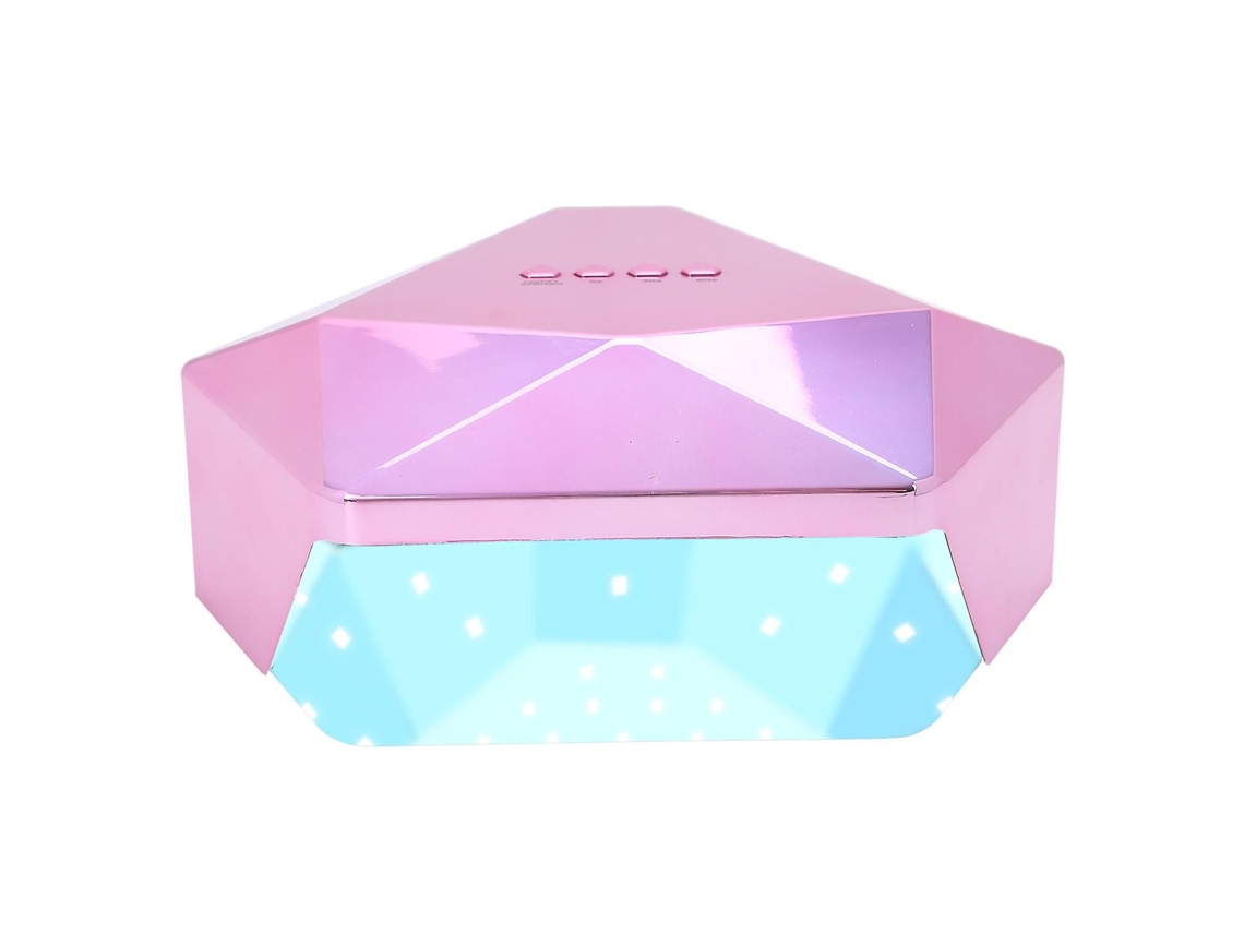 24/48w Nail Gel Curing Light Uv Led Double Light Source Fast Nail Gel Dryer Lamp Pink 100240vus Plug GOKOCO