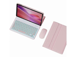 Funda con teclado y ratón Bluetooth para Tab 10.1 TB-311FU/TB-311XU con diseño retroiluminado Facpoet (2025)