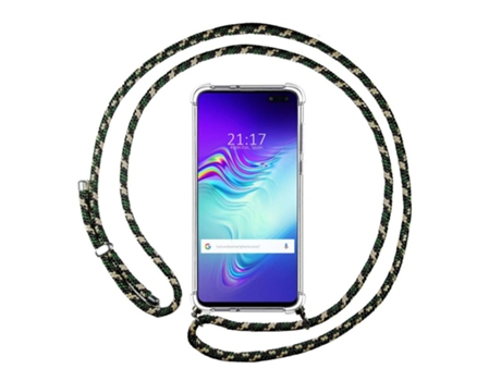 Carcasa Samsung Galaxy S10 5G TUMUNDOSMARTPHONE Colgante Verde