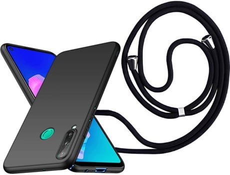 Funda Huawei P40 Lite E Turtleshell Rígida con Collar Negro