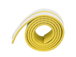 Protección De Bordes Y Esquinas Para Bebés, 1,98 M (6,5 Pies), Seguridad Infantil, Color Amarillo, Nbr, Ecológico.