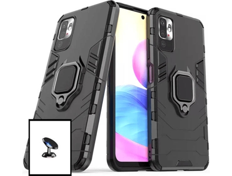 Kit Carcasa + Protector de Pantalla Xiaomi Redmi Note 10 5G PHONECARE Negro