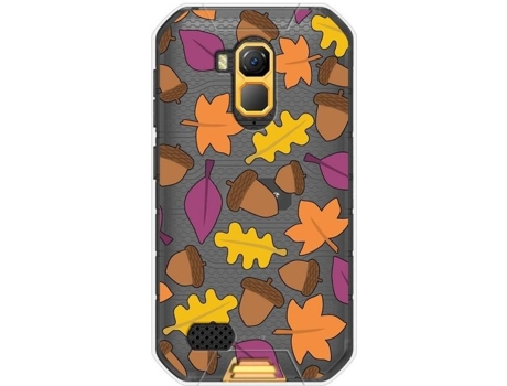 Carcasa Ulefone Armor X7 / X7 Pro TUMUNDOSMARTPHONE Dibujos Transparente Multicolor