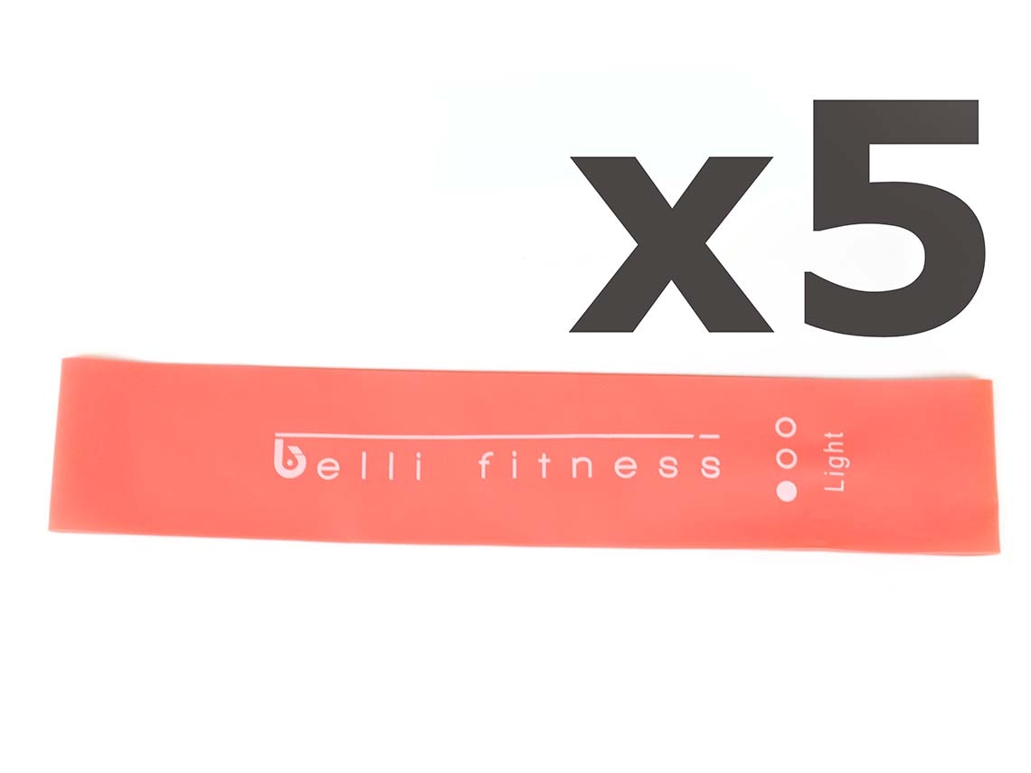 Banda Elástica BELLIFITNESS Rosa Fácil