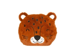 Cojín Infantil Pantera Marrón 30X30 Cm Marrón Interior Designer ATMOSPHERA