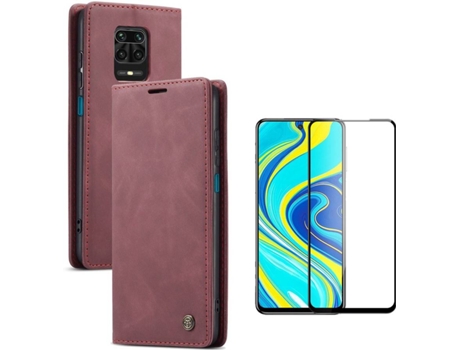 Carcasa y Protector Xiaomi Mi Note 9 Pro Livro Caseme Elite