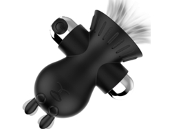 Vibrador De Masaje De Succin De Silicona Con 10 Modos Para Mujeres (negro) Yizhood
