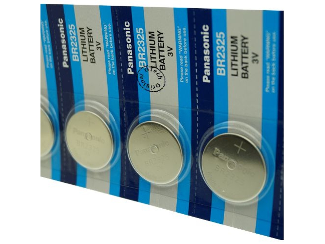Juego de 5 Pilas OTECH Panasonic para PANASONIC BR2325