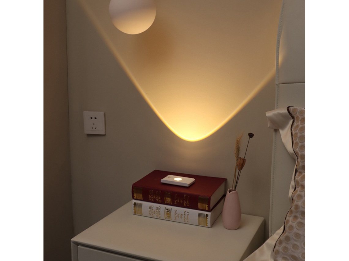 2026-luz Nocturna Led Inteligente Magnética Recargable Con Sensor De Movimiento Para Dormitorio Armario
