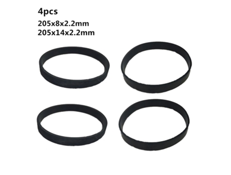 Correa de vacío de 4 piezas para correas de transmisión de repuesto de aspiradora Dyson Dc01 Dc04 Dc07 Dc14 Robot repuestos de aspiradora