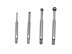 Juego De 4 Medidores De Orificios Telescópicos, De Metal Plateado, De 3 A 14 Mm, Con Estuche, Mediciones Precisas.