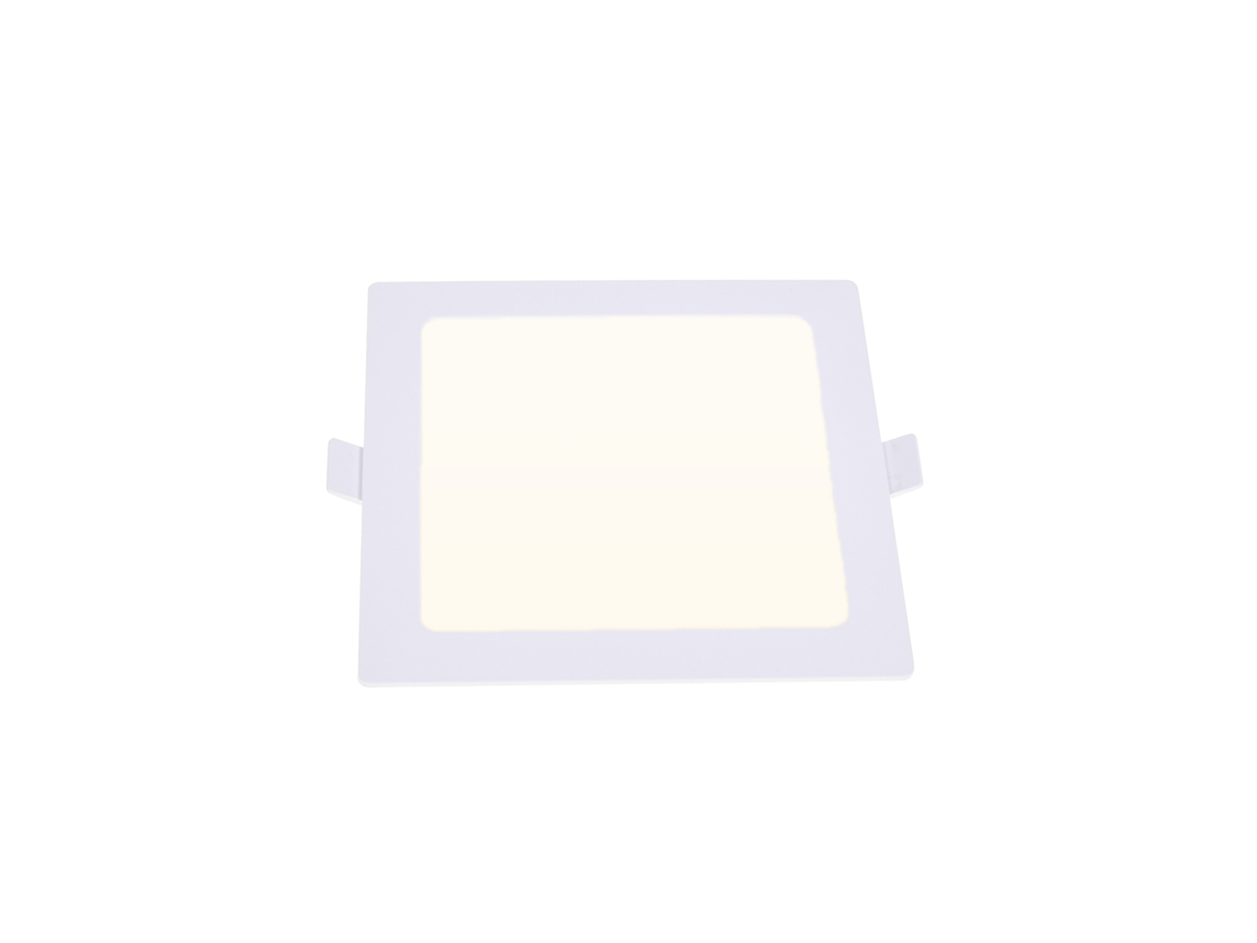 Foco empotrable Intego 2.0 PC cuadrado 6W LED 600Lm 4000K 120 C.12 5Xl.12 5Xalt.2 5Cm blanco FERRIMEX