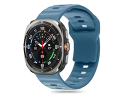 Correa de silicona Tech Protect para Samsung Galaxy Watch Ultra Montego Blue Vayotoy (47 mm)