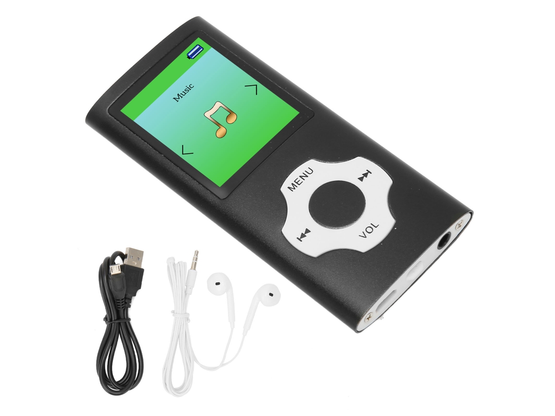 Reproductor Mp3 Portátil Para Estudiantes Con Pantalla Lcd De 1,8 Pulgadas, Compatible Con Grabación Y Radio Fm