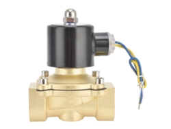 Válvula Solenoide De Cierre Normal De Latón Con Diafragma 25mm Ac110v Dispositivo De Control 2w‑250‑25