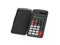 FOROFIS Calculadora de Bolsillo con Funda Negra 8 Dígitos 91595