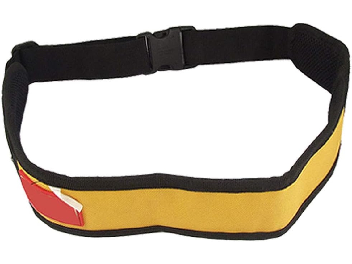 Cinturón Portaherramientas Ajustable De Nailon Negro Y Amarillo (491d6e4b2fec5c61de489d79be39a078)
