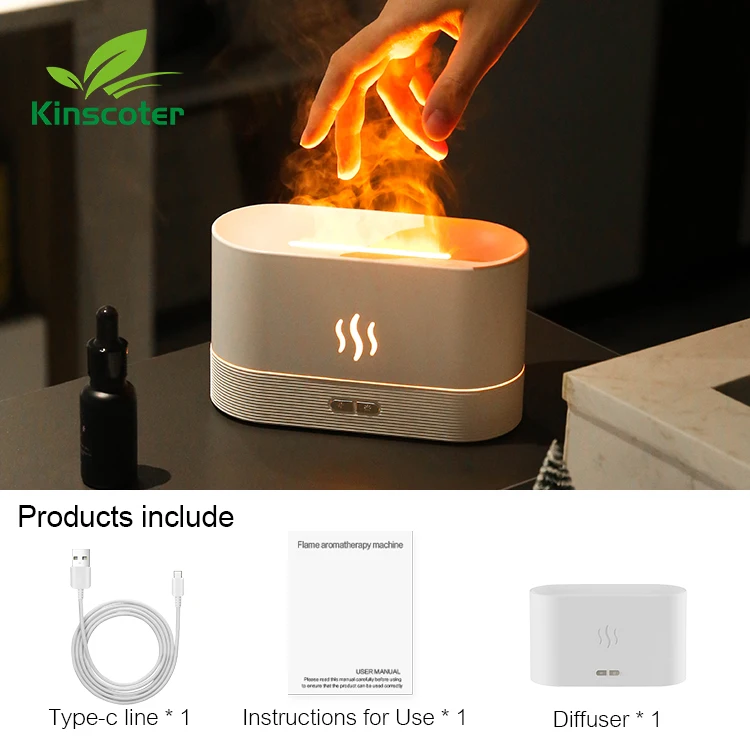 (blanco) Difusor De Aromas, Humidificador De Aire, Atomizador, Difusor De Aceites Esenciales