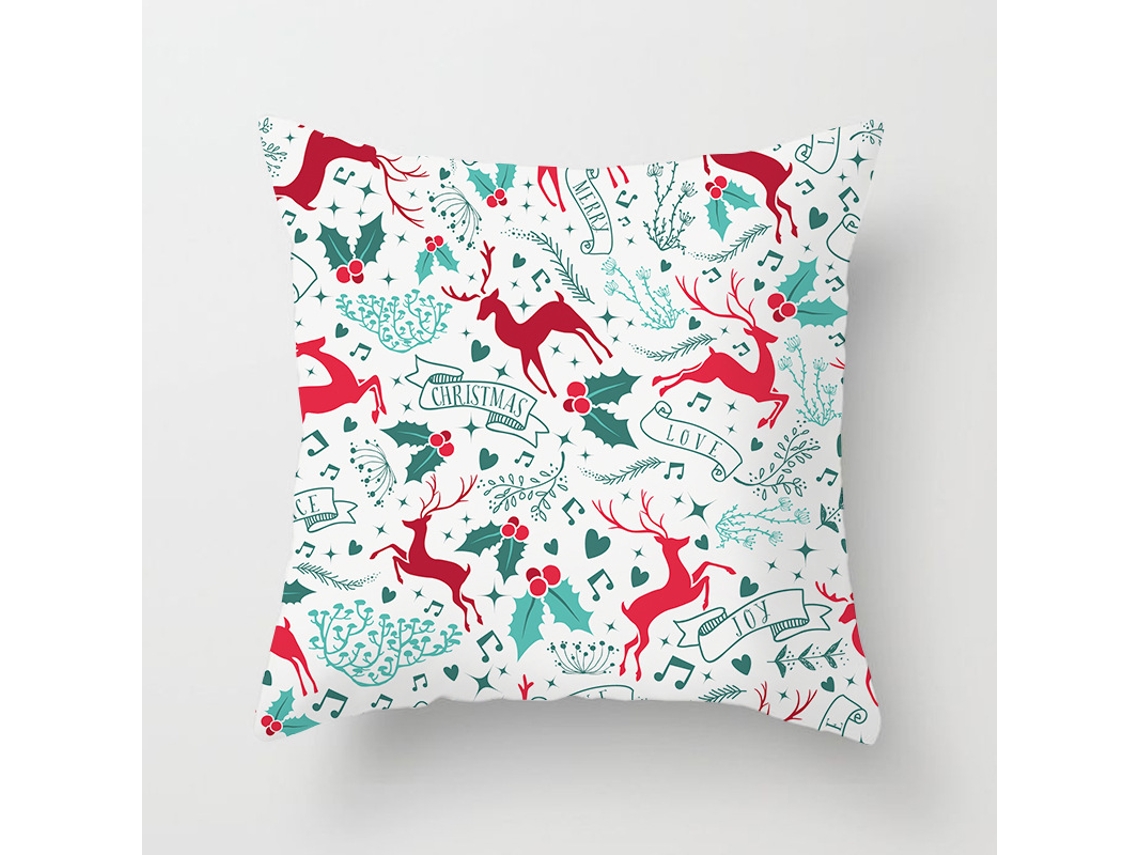 Serie de Funda Decorativa de Almohada Globos de Navidad