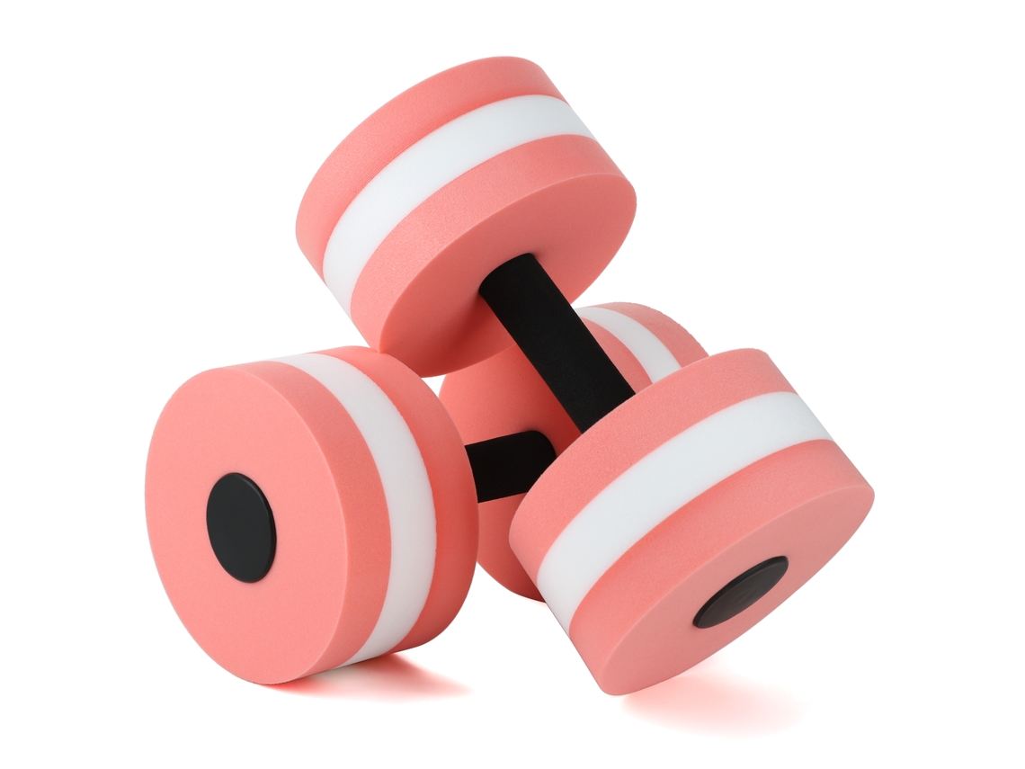 Mancuernas de espuma para yoga acuático y fitness Mancuernas flotantes de EVA