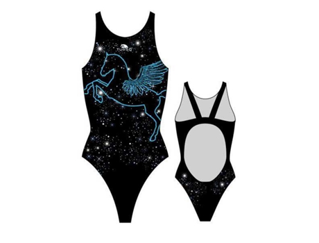 Traje de baño para Mujer TURBO Pegasus Pro Resist Negro para Natacion (S)