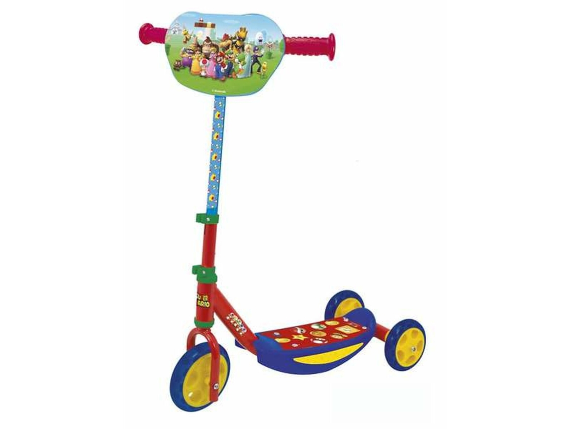 Patinete SUPER MARIO Metal Plástico