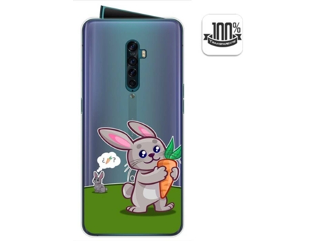 Carcasa Oppo Reno 2 TUMUNDOSMARTPHONE Conejo Multicolor
