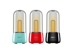 Altavoz Inalámbrico Portátil Lenovo L02 Bt5.0 Tws Con Graves Profundos, Micrófono Y Luz Led.