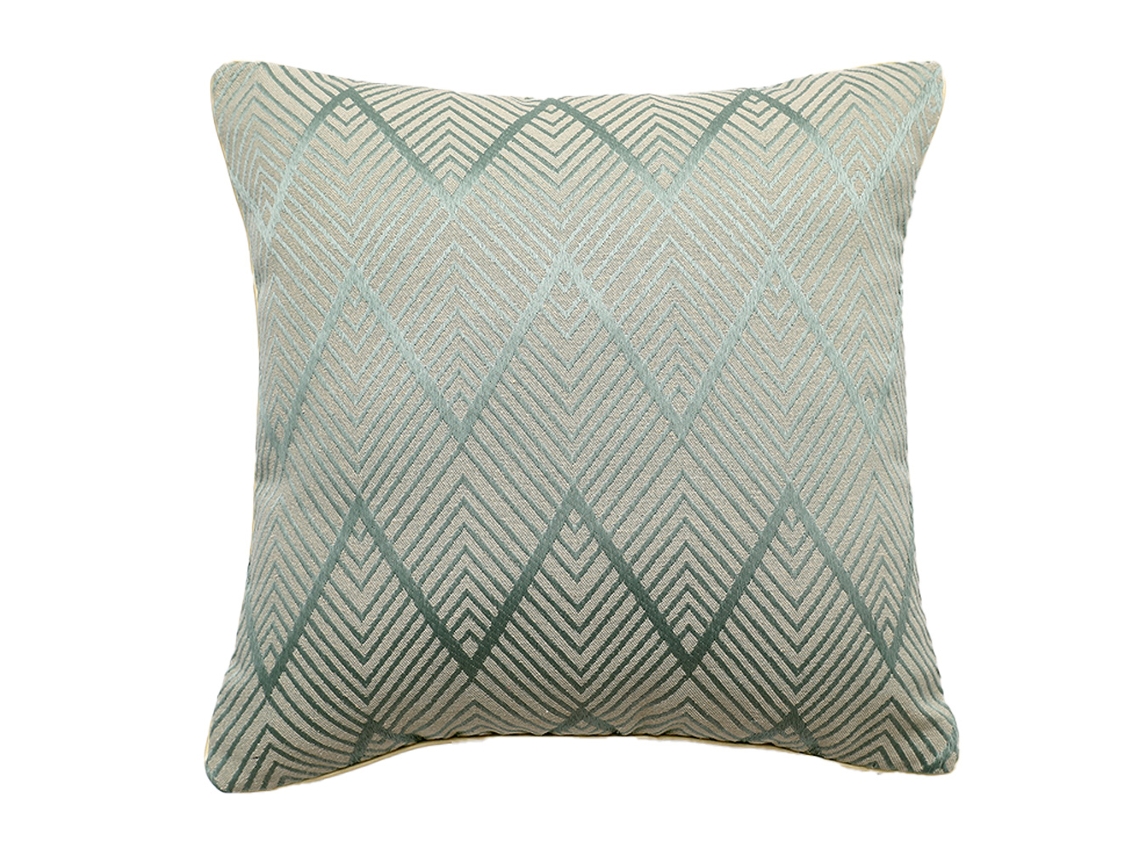 Funda De Almohada Moderna, Sencilla Y Ondulada De Jacquard Liso