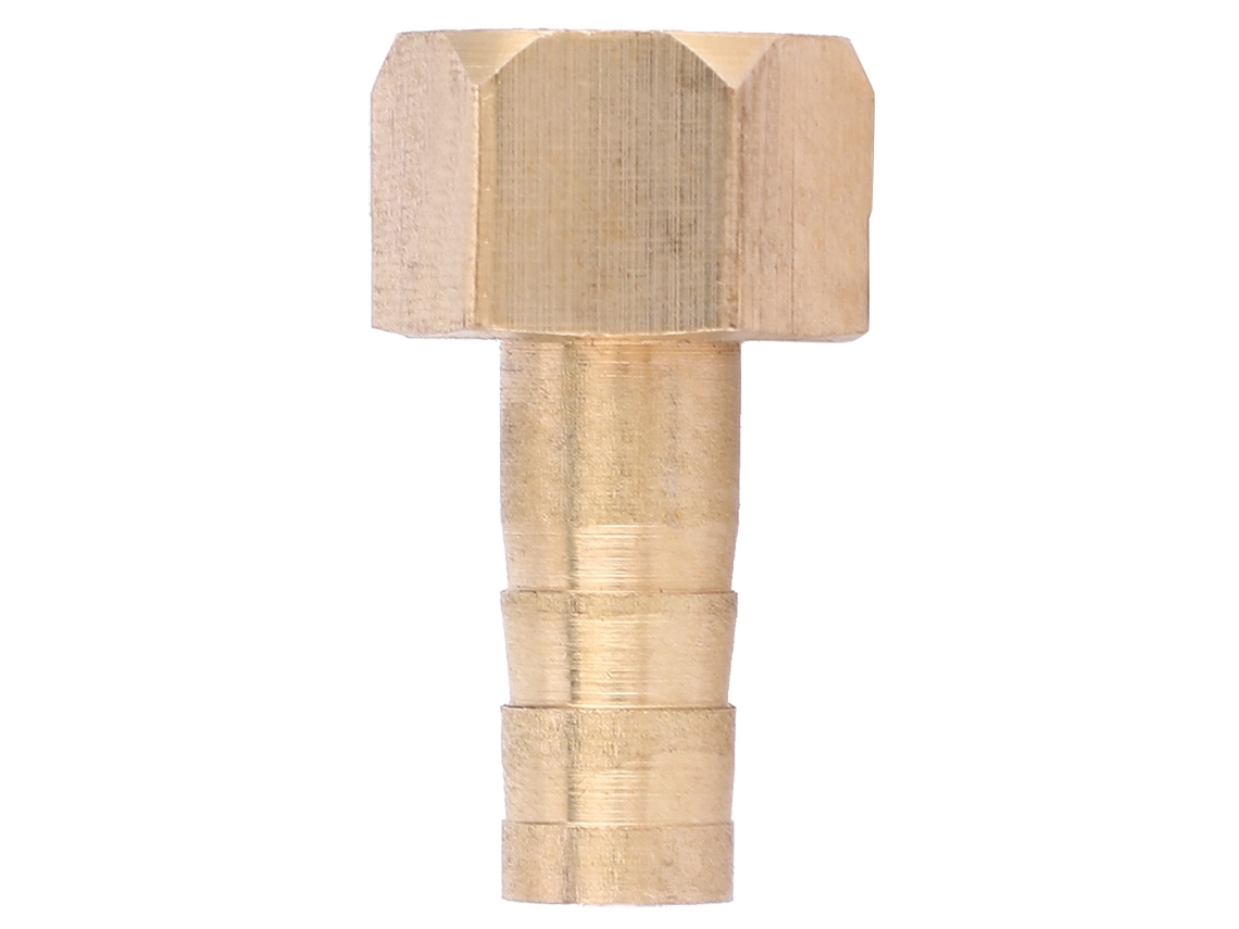 2026velora-5 Peças Conector De Mangueira De Latão Com Rosca Fêmea Bsp E Barbado Pcf8-02 1/4