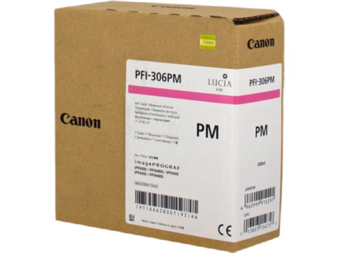 Tinta Original CANON PFI-306 PM Magenta