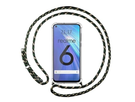 Carcasa Realme 6 TUMUNDOSMARTPHONE Colgante Verde