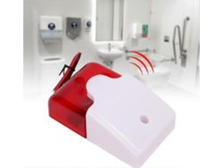 Luz estroboscópica roja y dispositivo de alarma resistente a golpes, señal de seguridad intermitente para intersecciones GOKOCO