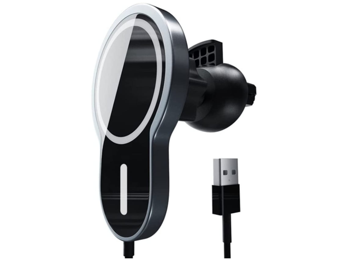 Cargador Sem Carro Carregamento Rápido Ventilador YIZHOOD Negro