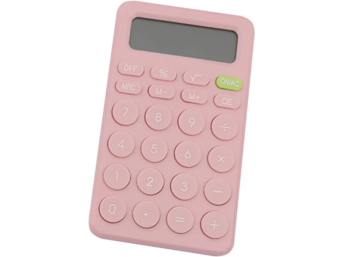 Calculadora portátil para estudiantes y uso de oficina, compacta y ligera, ideal para la escuela, Contab Gokoco