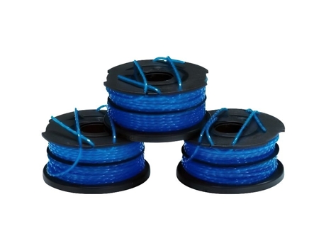 Paquete de 3 carretes de repuesto Black & Decker para recortadora de hilo Reflex Plus A6441 BLACK DECKER