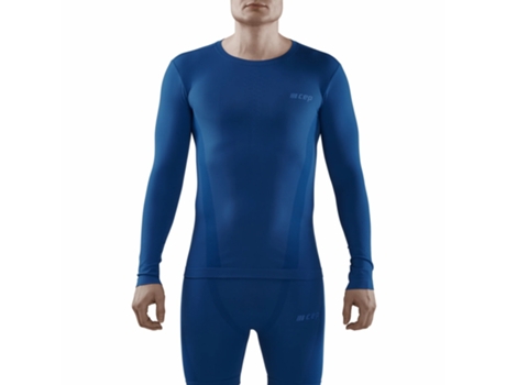 Camiseta Interior CEP COMPRESSION Larga Frío Azul (L)