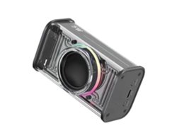 Altavoz Bluetooth B Yunzii con luces de colores, subwoofer potente, sonido envolvente, altavoz inalámbrico recargable