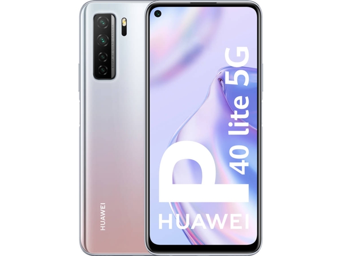 Smartphone HUAWEI P40 Lite 5G (6.4'' - 6 GB - 128 GB - Plateado)