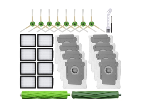 Kit para irobot roomba i7 i7+ i3 i4 i6 i8+ j7+ e5 e6 e7 robô aspirador
