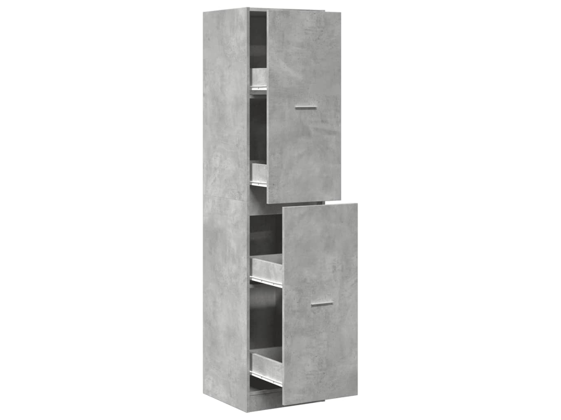 Mueble Boticário Gris Cemento MAISON EXCLUSIVE 40x41x174,5 cm