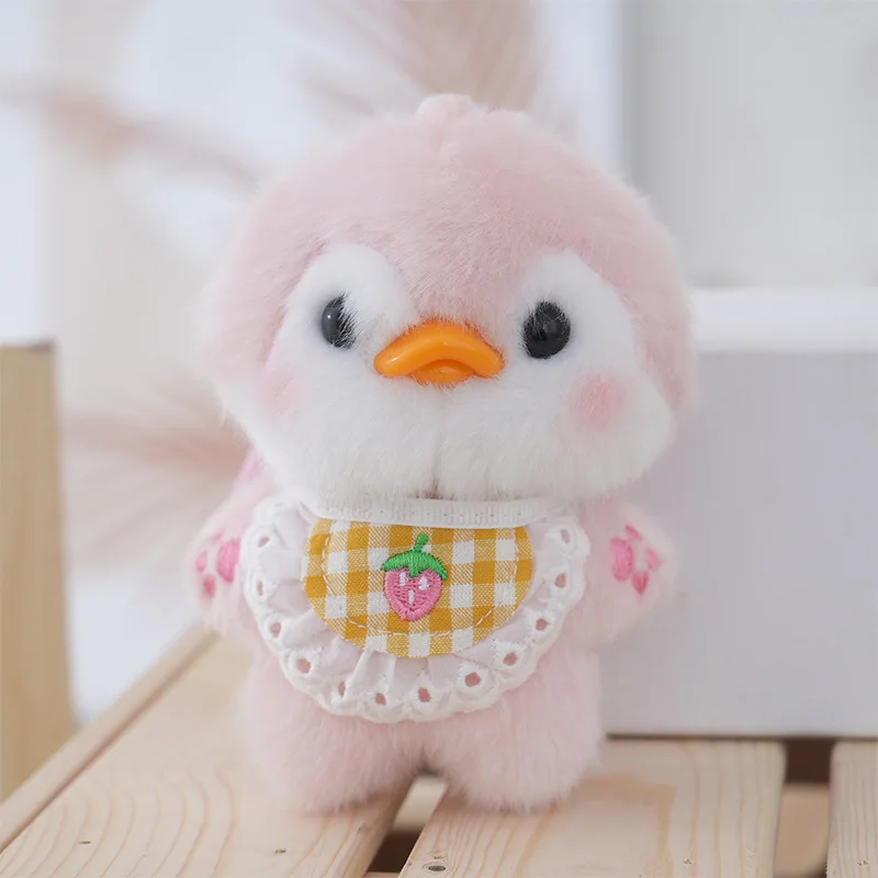 Llavero De Peluche De Pingüino Pequeño (rosa), Adorno Para Bolso De Pingüino