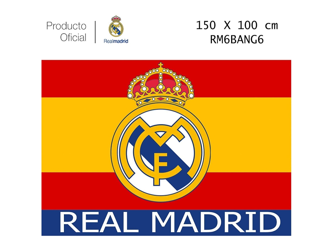 Bandera REAL MADRID 71172 (Multicolor)