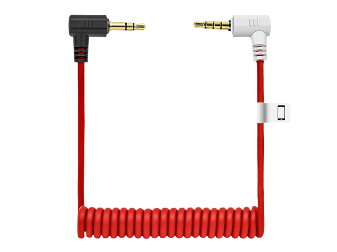 Cable de micrófono, cable de audio para micrófono, adaptador de micrófono de 3,5 mm para una conexión estable a portátiles y altavoces Jortmrd