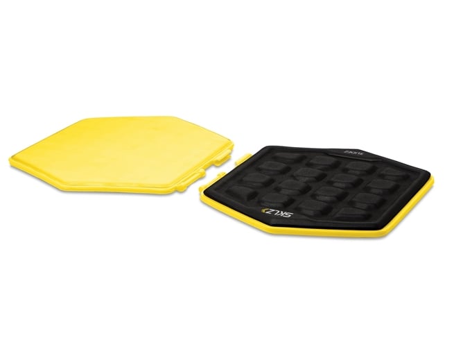 Discos de Musculación Conjunto de 2 de Deslizamiento SKLZ SLDS-001 (Amarillo)