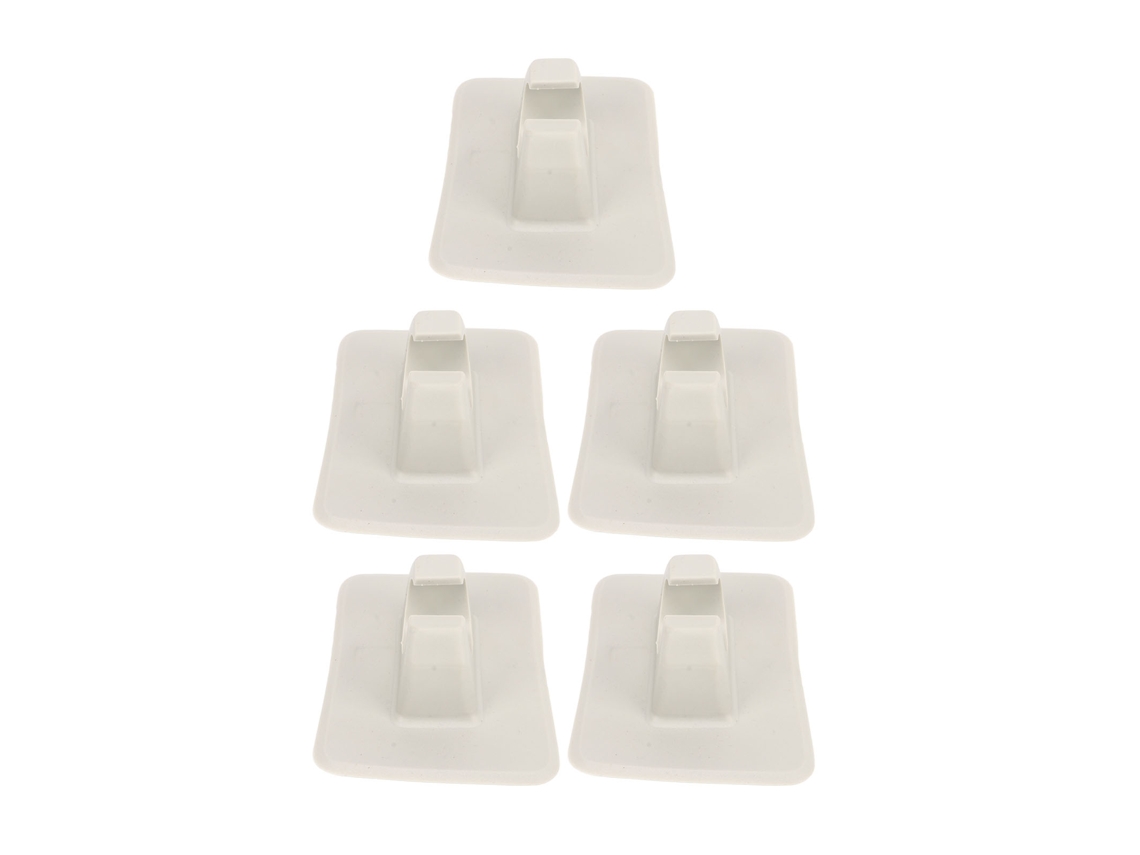 5 Abrazaderas De Plástico Para Remos De Canoa, Para Botes Inflables, Kayaks Y Canoas (color Gris)