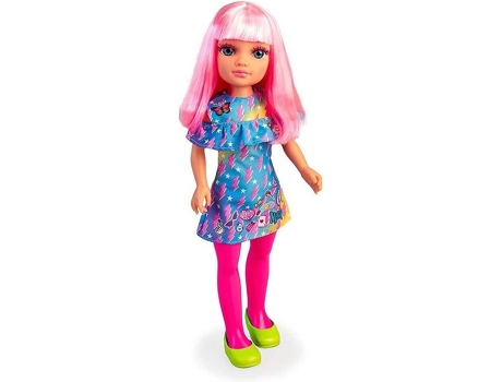 Muñeco NANCY Neon Pelo Color Rosa Neon (Edad Mínima Recomendada: 3años)