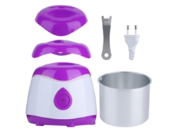 Calentador Eléctrico Portátil De Cera Para Depilación Cuerpo Mini Heater De Cera En Purpura
